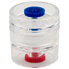 Zefon 528Mce-Ss Cassette, 25Mm, 2 Pc, 0.8Um Mce With Solu-Sert Insert, Box Of 50