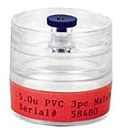 Zefon 7M53P Cassette, 37Mm, 3 Pc, 5.0Um Pvc Gravimetric Matched, Box Of 50