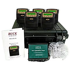 Ap Buck Apb-947200 Pump, Buck Elite 5 Five Pack Kit W/ 120/220V Charger, 1/Each