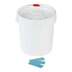 Zefon Za0090 Bands, Shrink, 37Mm, Blue, Jar Of 1000