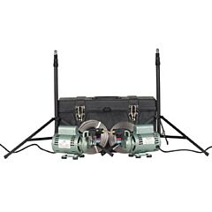 Zefon Zhv00-Kcase Zefon Rotary Vane 2 Pump Toolbox Case, 1/Each