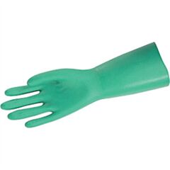 Mcr Safety 5309 Memphis Nitri-Chem Unsupported Nitrile Gloves, 11 Mil, 13" Unlined, Large