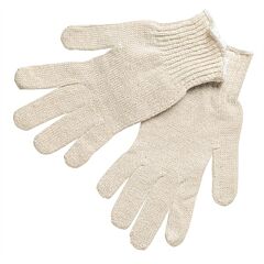 Mcr Safety 9638Sm Memphis String Knit Gloves, Economy Weight, 100% Cotton, Sm