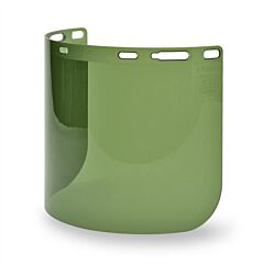 Elvex Fs-15Lg Green Shield, 8" X 15.5" X .078", Molded Cylinder Lexan Pc