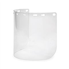 Elvex Fs-15Pc Clear Shield, 8" X 15.5" X .078", Molded Cylinder Pc