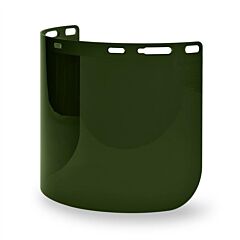 Elvex Fs-15Ws5 Green Welding Shade 5, 8" X 15.5" X .078", Molded Cylinder Lexan Hc/Pc