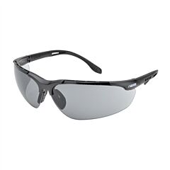 Elvex Sg-51G-Af Safety Glasses, Grey Af/Pc Lens, Black Vented Frame, Adjustable Temples