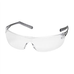 Elvex Sg-58G-Af Safety Glasses, Grey Af/Pc Lens, Translucent Grey Ergofit Temples