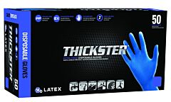 Sas Safety 6604-20 Thickster Powder-Free Exam Grade Latex Gloves, Size X-Large