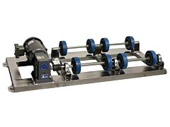 Morse 1-5154Ss-E3-575 Custom Stainless Stationary Drum Roller, 20 Rpm, 1/2Hp 60Hz Expf Motor. Welds Not Ground Or Polished. Controls Sold Seperately.