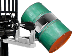 Morse 285A-Hdss Forklift-Karrier, 22"-23.5" Diameter, 55-Gallon Drum, 1500 Lb. Capacity, Requires 25" Between Forks, Stainless Steel