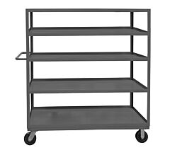 Durham Rsc-2448-5-3K-95 Stock Cart, 5 Shelf, 24-1/4 X 54-1/4 X 60
