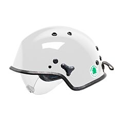 Pip 818-3065 Wr7H Water Rescue Helmet With Retractable Eye Protector, White