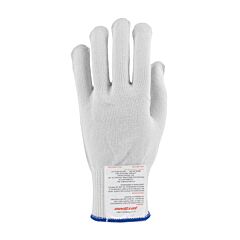 Pip 22-730M Kut Gard Seamless Knit Polykor Blended Glove - Light Weight, White, Size Medium