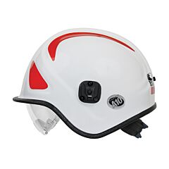 Pip 813-3260 A10 Ambulance & Paramedic Helmet With Retractable Eye Protector, White