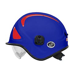 Pip 813-3263 A10 Ambulance & Paramedic Helmet With Retractable Eye Protector, Blue
