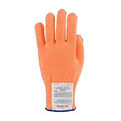 Pip 22-760Or/L Kut Gard Seamless Knit Dyneema Blended Antimicrobial Glove - Medium Weight, Orange, Size Large