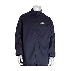 Pip 9100-52680/4Xl Pip Ar/Fr Jacket - 33 Cal/Cm2, Navy, Size 4X-Large