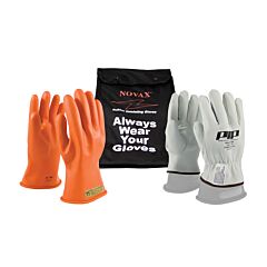 Novax 147-Sk-00/10-Kit Class 00 Electrical Safety Kit, Orange, Size 10