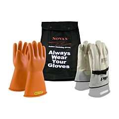 Novax 147-Sk-2/10-Kit Class 2 Electrical Safety Kit, Orange, Size 10
