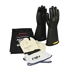 Novax 150-Sk-2/8-Kit Class 2 Electrical Safety Kit, Black, Size 8