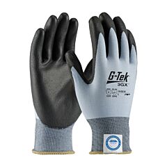 Pip 19-D318/M G-Tek 3Gx Dyneema Diamond, 18G Blue Lycra Shell, Pu Smooth Grip, A2, Pack Of 12 Pairs