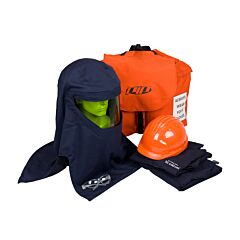 Pip 9150-21712/S Pip Ppe 3 Arc Flash Kit - 33 Cal/Cm2, Navy, Size Small