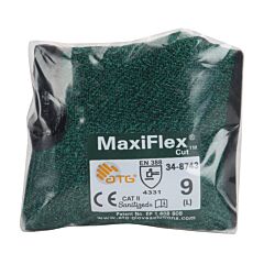 Maxiflex® Cut™ 34-8743V/M Seamless Knit Gloves, Nitrile Coated Palm & Fingers, Touchscreen Compatible, Vend-Ready, Size Medium