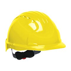 Pip 280-Ev6151-20 Evolution Deluxe 6151 Standard Brim Hard Hat With Hdpe Shell, 6-Point Polyester Suspension And Wheel Ratchet Adjustment, Yelloe