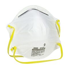 Pip 10102481 Safety Works N95 Harmful Dust Disposable Respirator, Box Of 20 Each