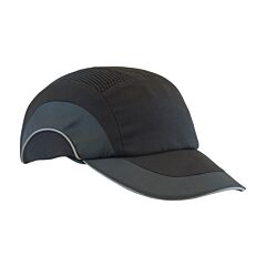 Pip 282-Abr170-11 Hardcap A1+ Baseball Style Bump Cap With Hdpe Protective Liner And Adjustable Back, Black