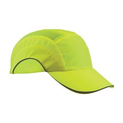 Pip 282-Abr170-Ly Hardcap A1+ Hi-Vis Baseball Style Bump Cap With Hdpe Protective Liner And Adjustable Back, Hi-Viz Yellow