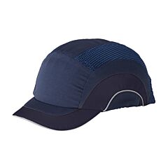 Pip 282-Abs150-21 Hardcap A1+ Baseball Style Bump Cap With Hdpe Protective Liner And Adjustable Back - Short Brim, Navy