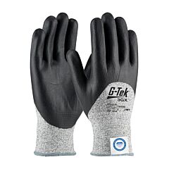 Pip 19-D355/M G-Tek 3Gx Dyneema Diamond, S&P 13G Shell, Blk Nitrile Foam 3/4 Dip, A3, Pack Of 12 Pairs