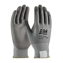Pip 19-D327/S G-Tek 3Gx Dyneema Diamond, 13G Gray Shell, Gray Pu Smooth Grip, A3, Pack Of 12 Pairs