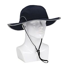Pip 282-Afb375-21 Hardcap Ranger Style Bump Cap With Hdpe Protective Liner, Adjustable Back And Chin Strap, Navy