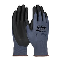 Pip 34-600/S G-Tek Neofoam, Blue 15G Light Duty Nylon Shell, Black Neofoam Grip, Pack Of 12 Pairs