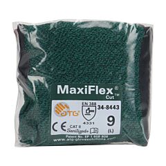 Maxiflex® Cut™ 34-8443V/Xl Seamless Knit Gloves, Nitrile Coated Palm & Fingers And Micro Dot Palm, Touchscreen Compatible, Vend-Ready, Size X-Large