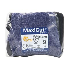Maxicut® Ultra™ 44-3745V/M Seamless Knit Gloves, Nitrile Coated Palm & Fingers, Touchscreen Compatible, Vend-Ready, Blue, Size Medium