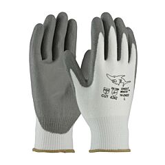Pip 16-D622/L G-Tek Polykor, Economy, White 13G Seamless Knit, Gray Pu Smooth, A2, Pack Of 12 Pairs