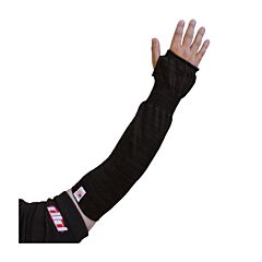 Pip 15-214Bksto Kut Gard Single-Ply Pritex Blended Sleeve With Antimicrobial Fibers And Thumb Hole - Narrow Width, Black, Size 14