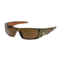 Pip 250-53-1024 Squadron Full Frame Safety Glasses With Camouflage Frame, Brown Lens And Anti-Scratch / Anti-Fog Coating