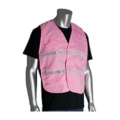 Pip 300-1516/M-Xl Pip Non-Ansi Incident Command Vest - 100% Polyester, Pink, Size X-Large