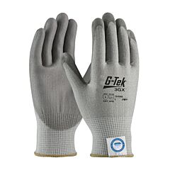 Pip 19-D360/Xl G-Tek 3Gx Dyneema Diamond, Gray 13G Shell, Gray Pu Smooth Grip, A3, Pack Of 12 Pairs