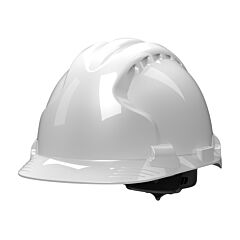 Pip 280-Ahs150-10 Mk8 Evolution Type Ii Hard Hat With Hdpe Shell, Eps Impact Liner, Polyester Suspension And Wheel Ratchet Adjustment, White