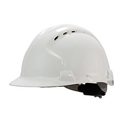 Pip 280-Ahs150V-10 Mk8 Evolution Vented, Type Ii Hard Hat With Hdpe Shell, Eps Impact Liner, Polyester Suspension And Wheel Ratchet Adjustment, White