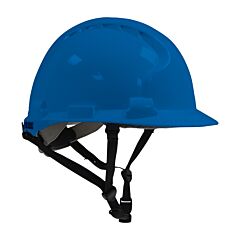 Pip 280-Ahs240-50 Mk8 Evolution Type Ii Linesman Hard Hat With Hdpe Shell, Eps Impact Liner, Polyester Suspension, Wheel Ratchet Adjustment And 4-Point Chin Strap, Blue