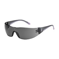 Pip 250-10-5501 Eva Rimless Safety Glasses With Gray / Pink Temple, Gray Lens And Anti-Scratch Coating