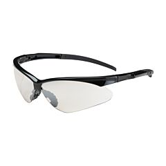 Pip 250-28-0002 Adversary Semi-Rimless Safety Glasses With Black Frame, I/O Lens And Anti-Scratch Coating
