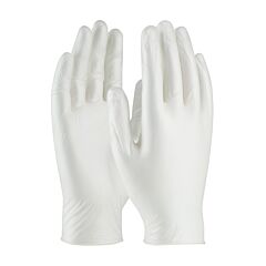 Ambi-Dex® 64-V2000Pf/S Industrial Grade Disposable Vinyl Gloves, Powder Free, 4 Mil, White, Size Small